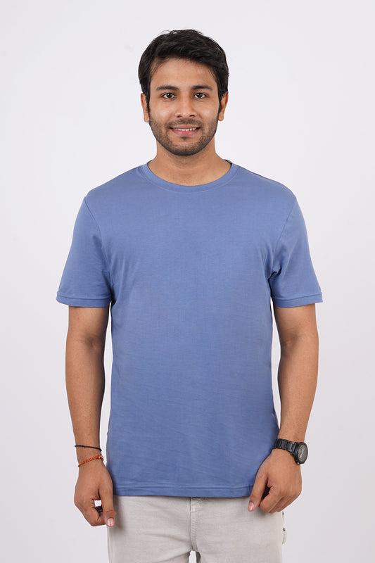 Men's Infinity Single Jersey Round Neck T-shirt