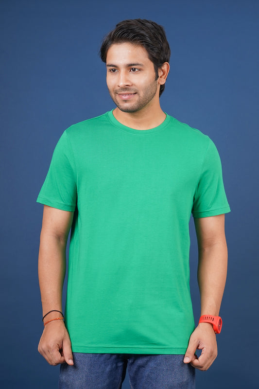 Men's Jelly Bean Single Jersey Round Neck T-shirt