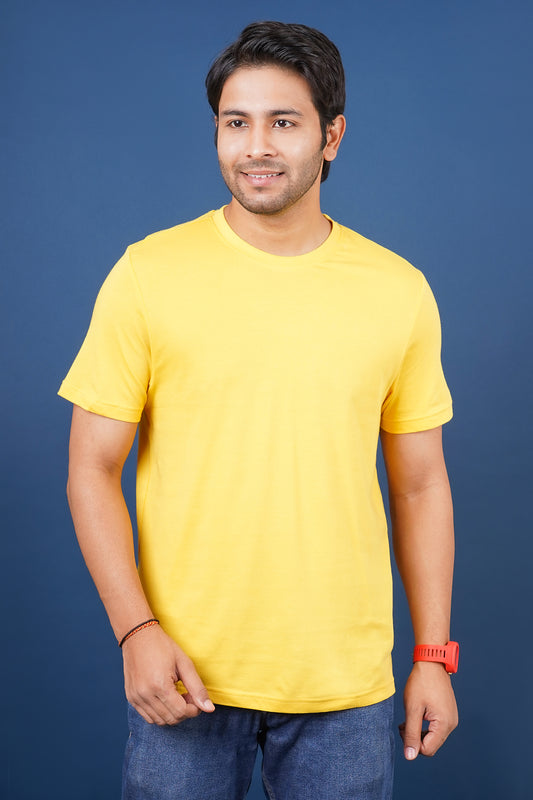 Men's Mimosa Single Jersey Round Neck T-shirt