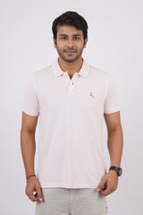 Pack of 3 Core Polo T- shirts (Lavender, Pink, Light Pink) With Embroidered Logo