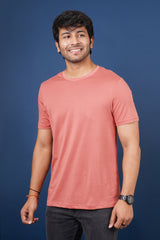 Men's Cayon Rose Pima Cotton Single Jersey Round Neck T-shirt