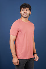 Men's Cayon Rose Pima Cotton Single Jersey Round Neck T-shirt