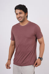 Men's Desert Rose Pima Cotton Single Jersey Round Neck T-shirt