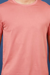 Men's Cayon Rose Pima Cotton Single Jersey Round Neck T-shirt