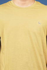 Men's willow single jersey round neck t-shirt with logo