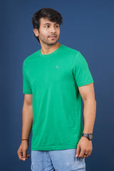 Men's jelly bean single jersey round neck t-shirt with logo