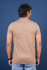 Men's Olive Steen single jersey polo t-shirt with pocket
