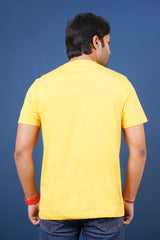 Men's mimosa single jersey round neck t-shirt with logo