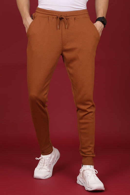 Men's Rubber Solid Joggers