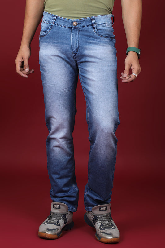 Men's Dark Blue Denim Slim Fit MD-7320 Jean