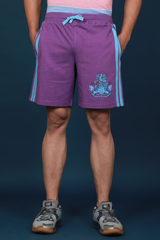 Men's Imperial Purple Solid Sport Shorts