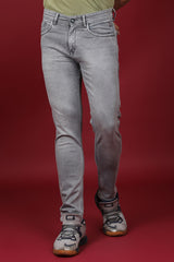 Men's Grey Denim Slim Fit MARS 8015 Jean