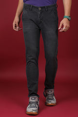 Men's Dark Grey Denim Slim Fit MARS 8012-1 Jean