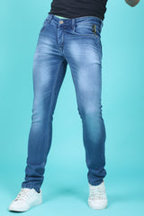 Men's Light Blue Denim Slim Fit QLC-5310 Jean