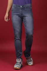 Men's Light Grey Denim Slim Fit MARS 8014 Jean