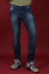 Men's Dark Blue Denim Slim Fit QLC-5306 Jean