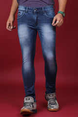 Men's Blue Denim Slim Fit MD-7286-2 Jean