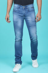 Men's Light Blue Denim Slim Fit QLC-5292-1 Jean