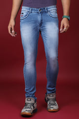 Men's Dark Blue Denim Slim Fit MD-7286 Jean