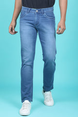 Men's Light Blue Denim Slim Fit RANGER-6012-3 Jean