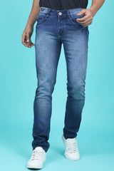 Men's Light Blue Denim Slim Fit DP 4021-1 Jean