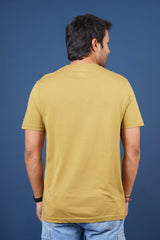 Men's willow single jersey round neck t-shirt with logo