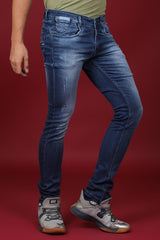 Men's Dark Blue Denim Slim Fit QLC-5332 Jean