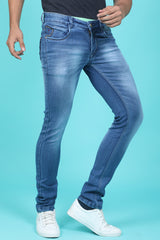 Men's Light Blue Denim Slim Fit QLC-5310 Jean