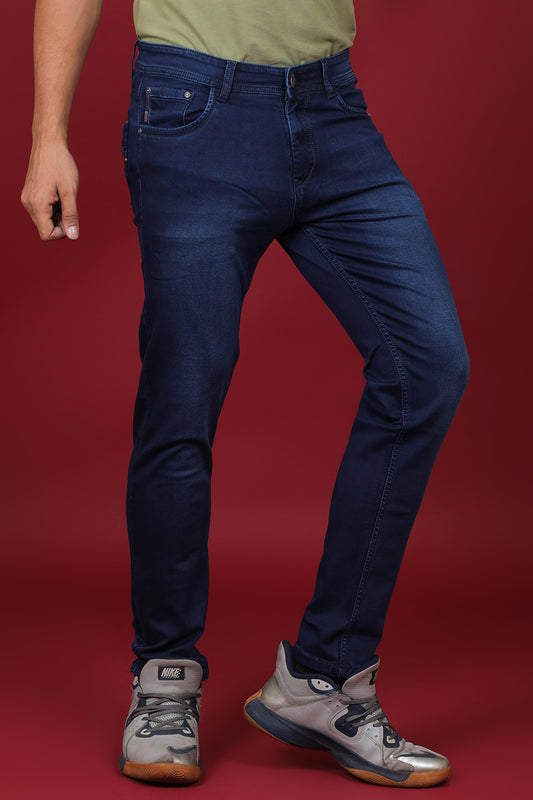 Men's Dark Blue Denim Slim Fit Crux-5035-2 Jeans