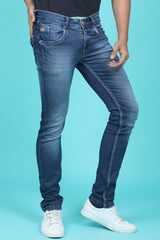 Men's Dark Blue Denim Slim Fit QLC-5315 Jean