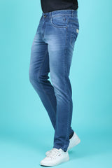 Men's Blue Denim Slim Fit RANGER-6010-1 Jeans