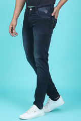 Men's Blue Denim Slim Fit RANGER-6025-1 Jean