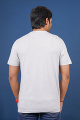 Men's Glacier Grery Single Jersey  Round Neck T-shirt