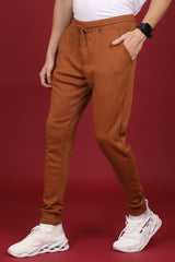 Men's Rubber Solid Joggers