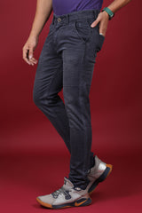 Men's Dark Grey Denim Slim Fit MARS 8012 Jean