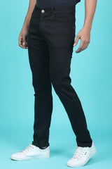 Men's Black Denim Slim Fit RANGER-6013-1 Jean