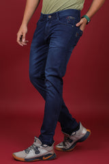 Men's Dark Blue Denim Slim Fit Crux-5035-2 Jeans