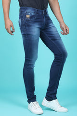 Men's Blue Denim Slim Fit QLC-5341 Jean