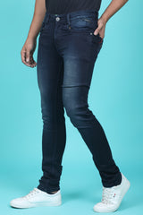 Men's Black Denim Slim Fit QLC-5260 Jean