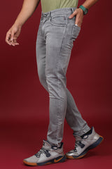 Men's Grey Denim Slim Fit MARS 8015 Jean