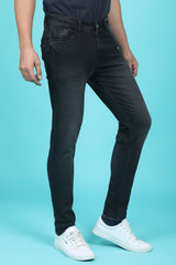 Men's Grey Denim Slim Fit RANGER-6025-2 Jeans