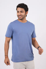 Men's Infinity Single Jersey  Round Neck T-shirt