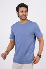 Men's Infinity Single Jersey  Round Neck T-shirt