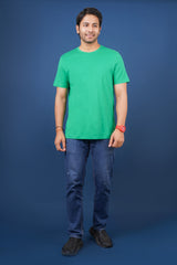 Men's Jelly Bean Single Jersey  Round Neck T-shirt