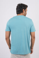 Men's Reef Water Single Jersey  Round Neck T-shirt