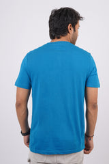 Men's Turkish Tile Single Jersey  Round Neck T-shirt