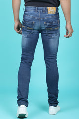 Men's Dark Blue Denim Slim Fit QLC-5315 Jean