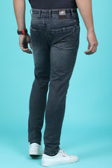 Men's Dark Grey Denim Slim Fit Crux 5032-3 Jean