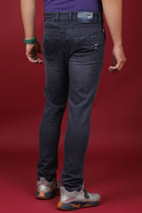 Men's Dark Grey Denim Slim Fit MARS 8012 Jean