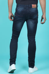 Men's Black Denim Slim Fit QLC-5260 Jean